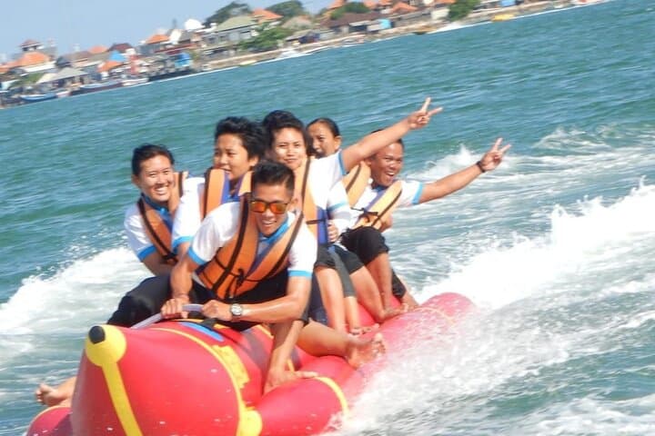 Bali Water‑Sports Day: Parasailing, Jet Ski & Jimbaran Seafood Dinner photo 1