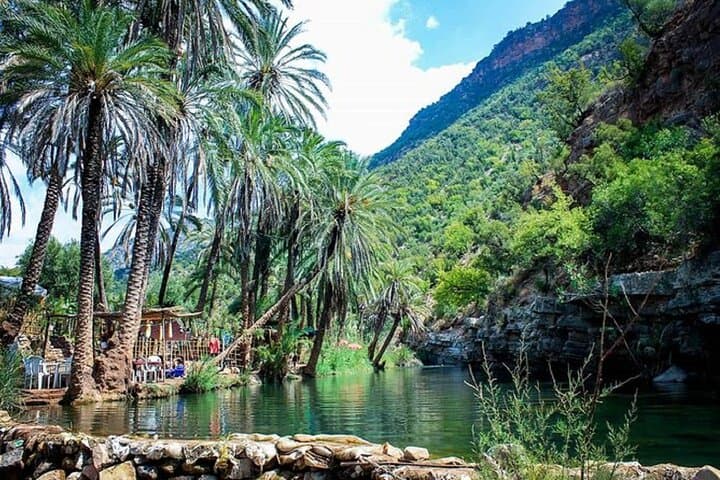Agadir Paradise Valley & Timlalin Dunes: Sunset Camel Ride Day Trip