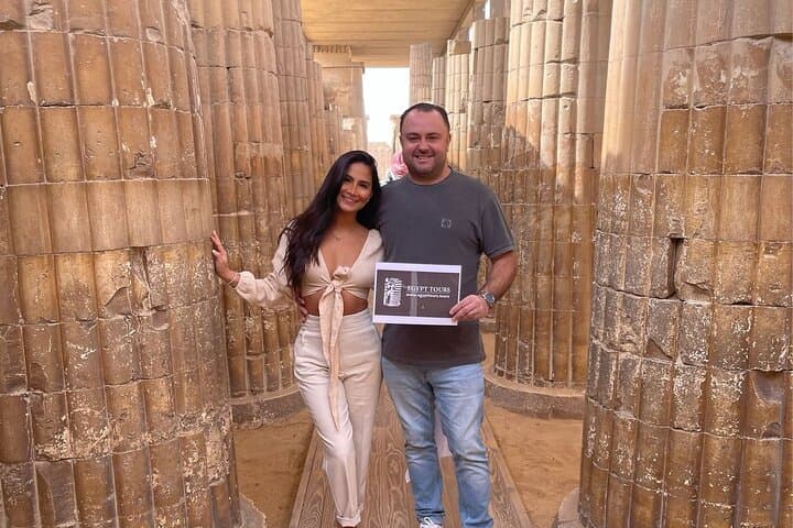 Private Giza Pyramids, Sphinx & Saqqara — 7-Hour Guided Tour