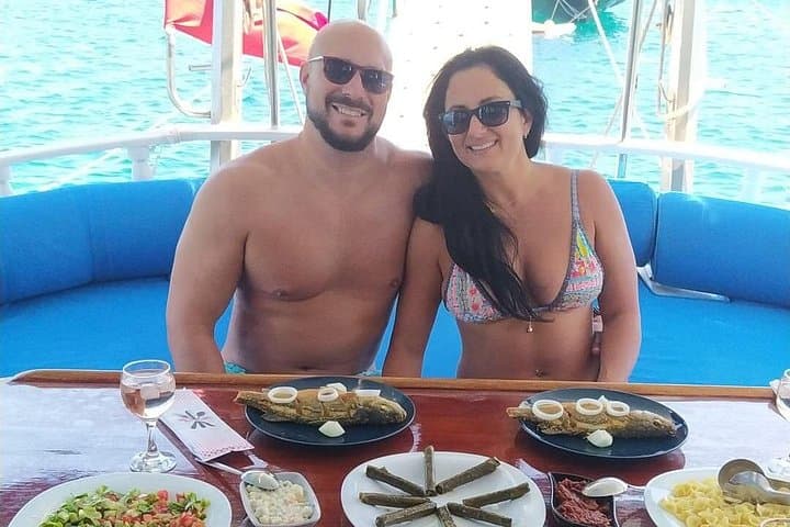 Sunset Dinner Cruise in Bodrum: Private 3-Hour Boat Tour to Aquarium Bay photo 3