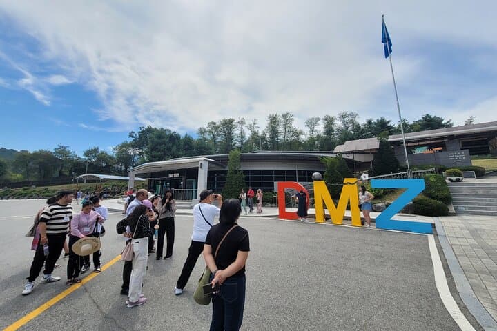 DMZ Day Tour with Mt. Gamaksan Suspension Bridge: Imjingak, 3rd Tunnel & Dora Observatory photo 3