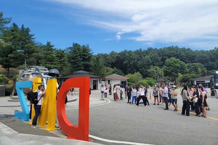 DMZ Day Tour with Mt. Gamaksan Suspension Bridge: Imjingak, 3rd Tunnel & Dora Observatory photo 4