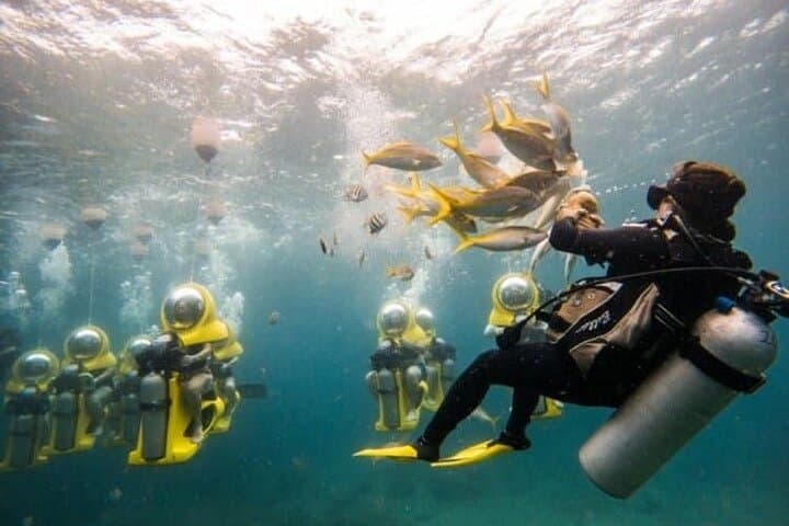 Underwater Scooter & Snorkel Adventure — St. Thomas BOSS Tour