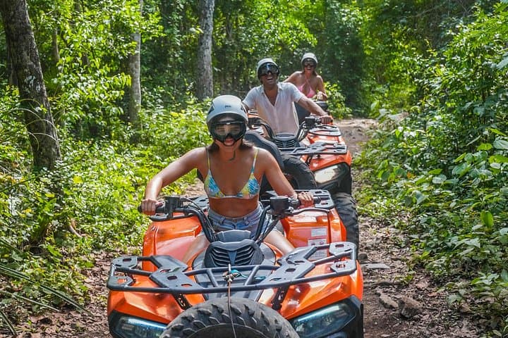 ATV, Cenote & Sea Turtle Snorkel — Akumal Jungle Adventure from Cancun