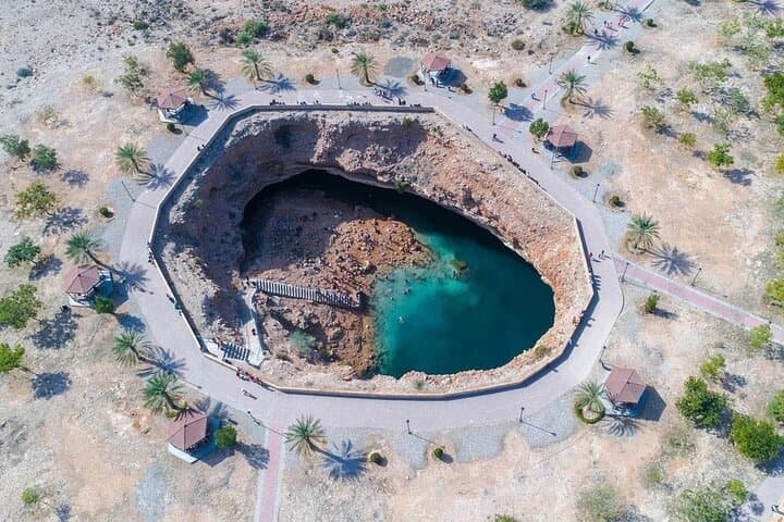 Swim and Hike Oman’s Wadi Shab + Bimmah Sinkhole: Day Trip from Muscat photo 4