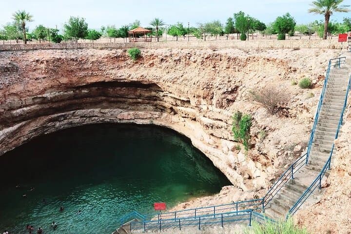 Swim and Hike Oman’s Wadi Shab + Bimmah Sinkhole: Day Trip from Muscat photo 5
