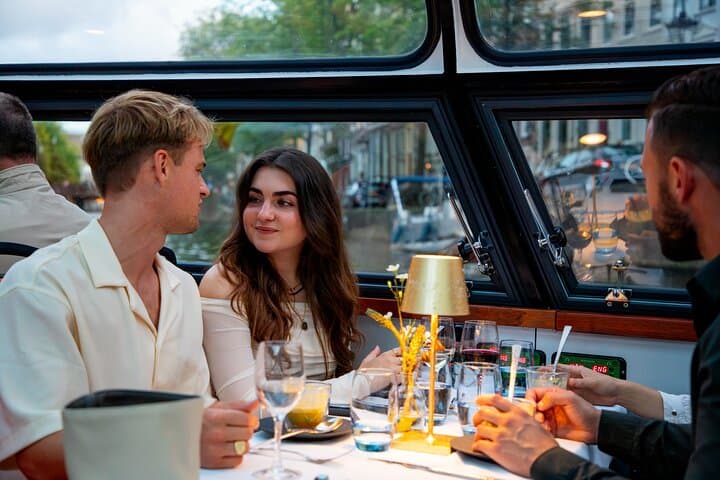 Twilight Dinner Canal Cruise in Amsterdam: 4-Course Meal with Drinks photo 5