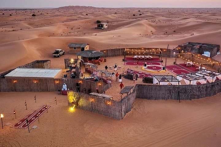 Caravanserai Desert Safari: Full-Day Dubai 4x4 Dune-Bashing, Camel Rides & BBQ photo 1