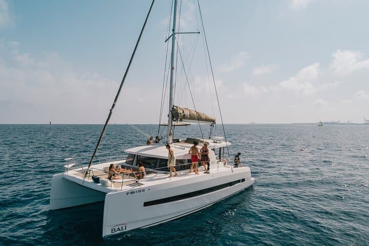 Private Luxury Catamaran Cruise in Barcelona – 3-Hour Serena Sailing Experience
