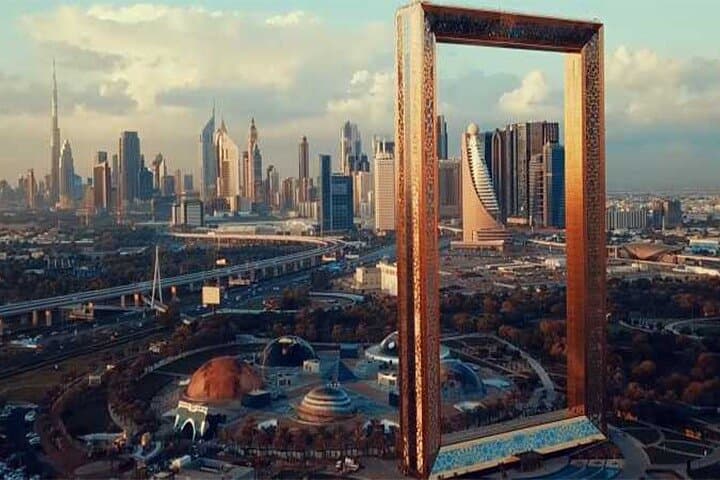 Dubai Frame Sky Deck: Panoramic Views of Old and New Dubai photo 2