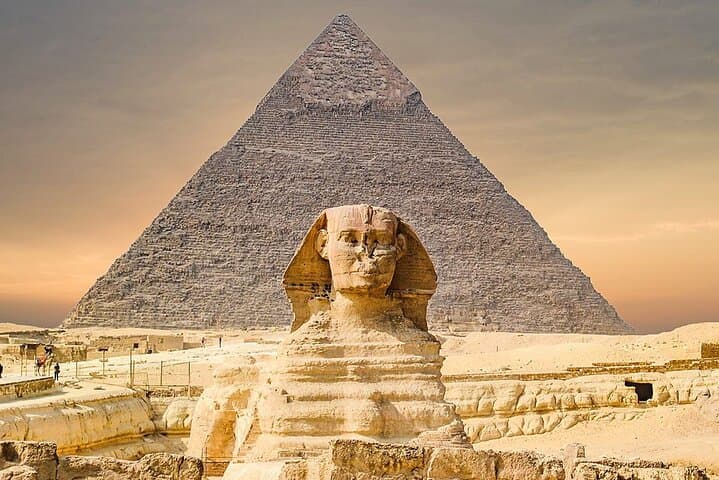 Pyramids of Giza and Sphinx Half-Day Tour from Cairo