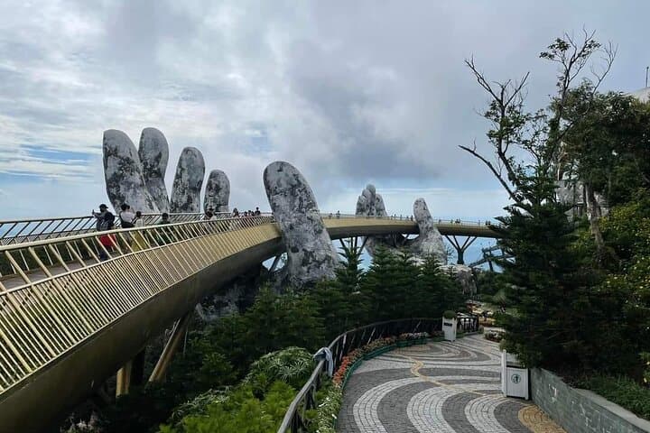 Golden Bridge & Ba Na Hills Cable Car Day Trip from Da Nang or Hoi An photo 2