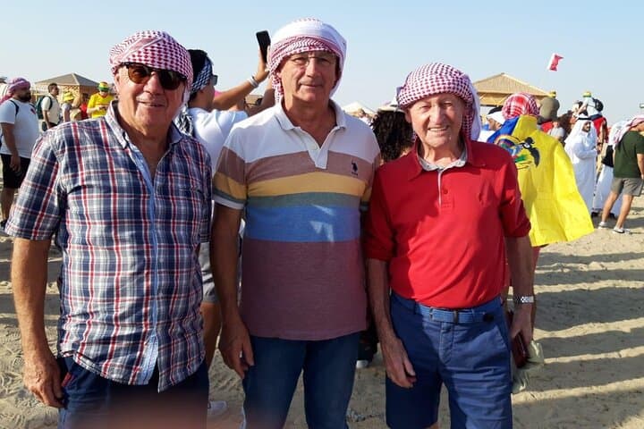 Qatar Desert Sunset: Camel Ride, Dune Bashing & Arabic Carpet Tea Experience photo 3