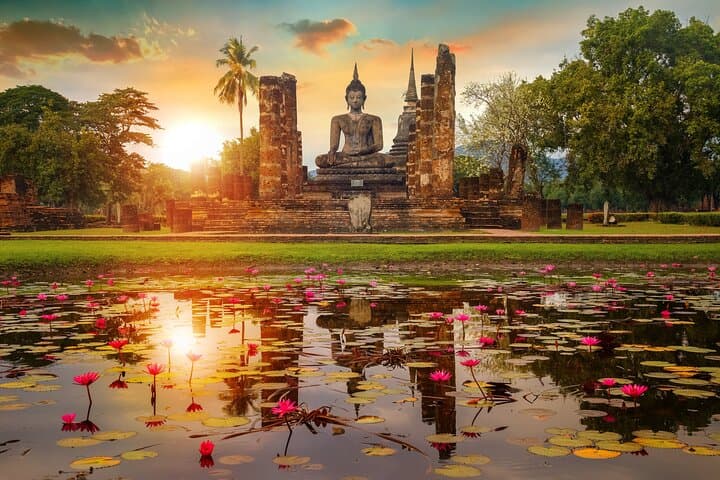 Ayutthaya Temples, Floating Market & ATV: Half-Day Cultural and Countryside Adventure photo 3