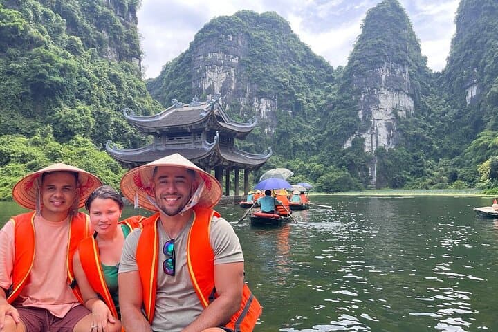Bai Dinh, Trang An & Mua Cave Small-Group Tour from Ninh Binh: Boat Caves, Pagodas & 500 Steps photo 5