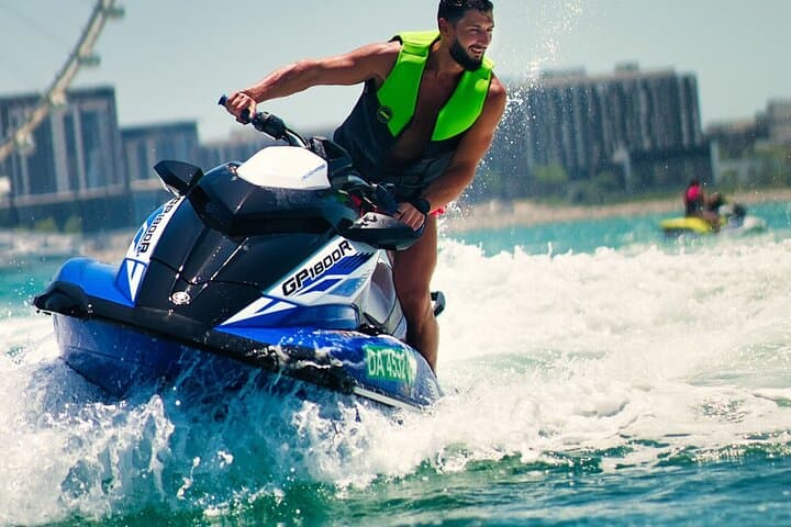 Two-Seater Jet Ski in Jumeirah: Burj Al Arab to Atlantis Views photo 3