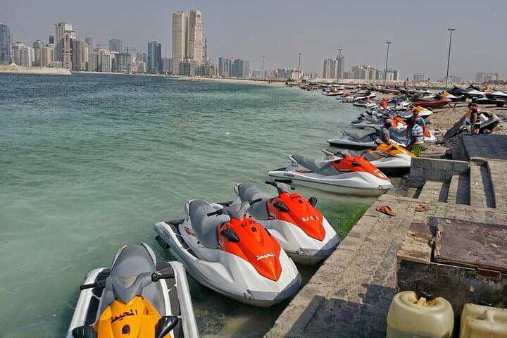 Two-Seater Jet Ski in Jumeirah: Burj Al Arab to Atlantis Views photo 6