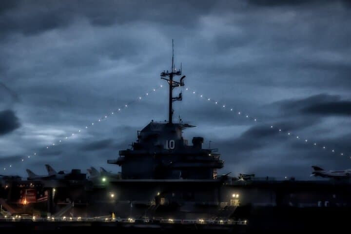 USS Yorktown Night Ghost Tour: After-Dark Access at Patriots Point