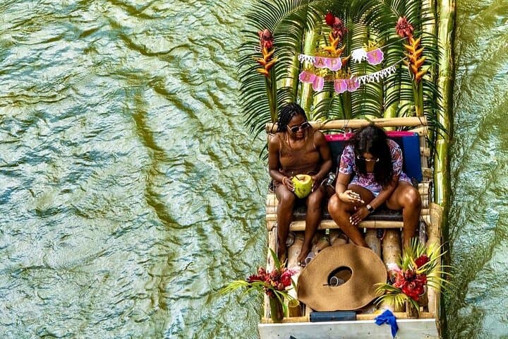 Lethe River Bamboo Rafting: Montego Bay's Relaxing River Ride with Champagne & Limestone Foot Massage photo 6