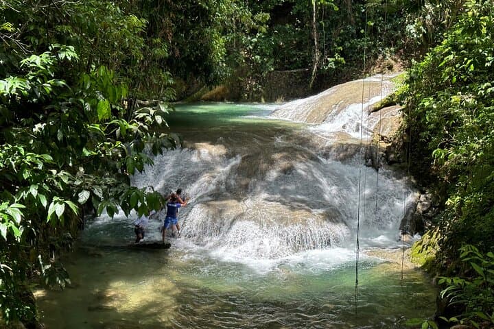 Benta River & Falls Private Tour From Montego Bay — Rope Swings, Caves & Mud Baths photo 2