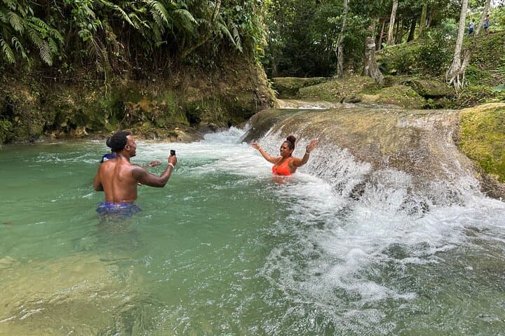 Benta River & Falls Private Tour From Montego Bay — Rope Swings, Caves & Mud Baths photo 6