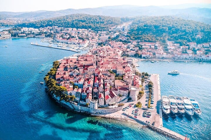 Private One-Day Korčula Boat Tour from Dubrovnik — Elaphiti Islands & Old Town