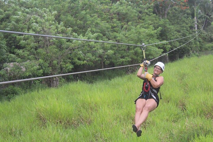 Zipline and Seven Falls Adventure from Puerto Plata: Taino Bay & Ambar Cove Excursion photo 4