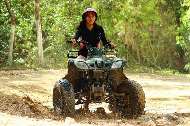 ATV and Zipline Adventure in Puerto Morelos: Cenotes, Tequila & Lunch photo 5