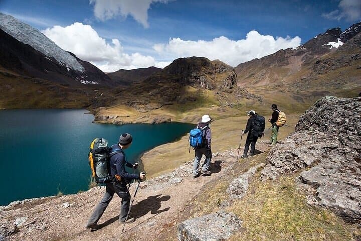 Full-Day Ausangate 7 Lagoons Trek with Pacchanta Hot Springs and Coca Ceremony photo 3