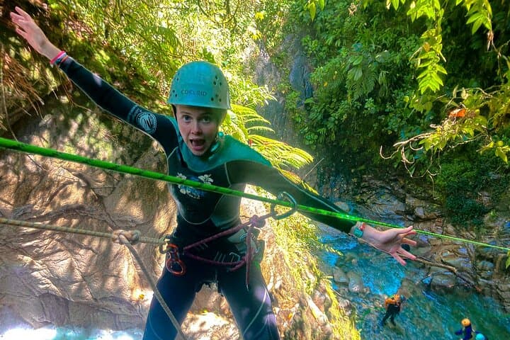 Extreme Canyoning in Cashaurco Canyon, Baños — Rappels, Jumps & Jungle Rivers photo 2