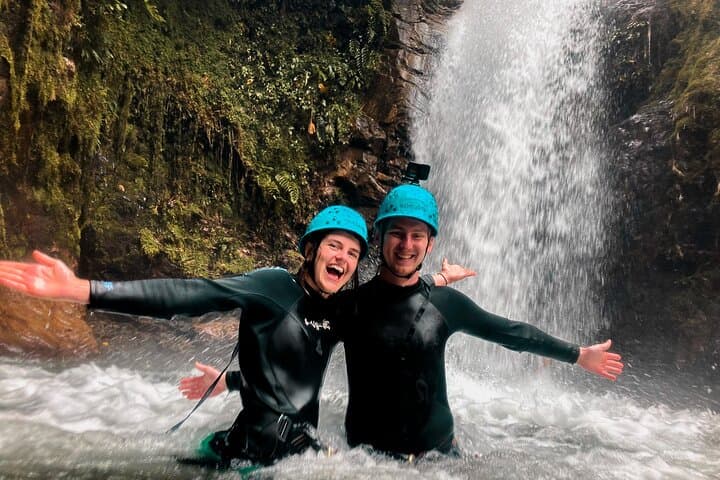 Extreme Canyoning in Cashaurco Canyon, Baños — Rappels, Jumps & Jungle Rivers photo 4