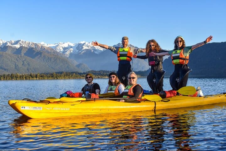 Paddle Lake Mapourika: Small-Group Kayak Adventure from Franz Josef Glacier photo 2