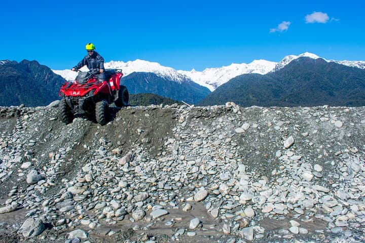 Franz Josef Off-Road Quad Bike Adventure — Rainforest Riverbeds & Glacier Views photo 4