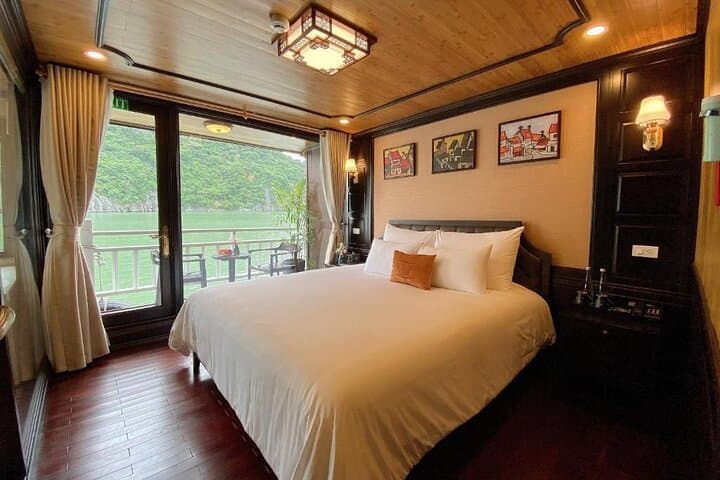 Overnight Ha Long & Lan Ha Bay Luxury Cruise: Kayaking, Caves & Titop Peak photo 2