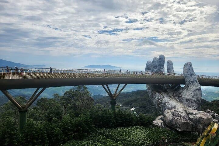 Golden Bridge to My Son: Ba Na Hills Cable Car & Cham Temple Private Tour photo 1