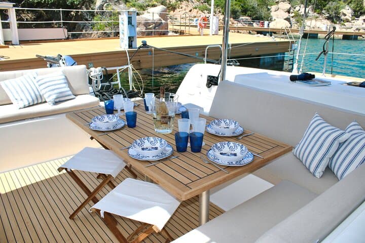 Private Catamaran Cruise to La Maddalena Archipelago from Poltu Quatu photo 5