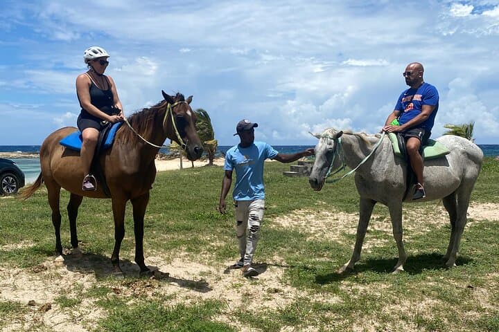 Montego Bay Combo Tour: Horseback Riding, ATV Trails and Rick's Cafe Cliff Jumping at Sunset photo 2