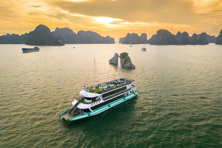 Amethyst Day Cruise: Luxury Halong Bay Day Trip from Tuan Chau Harbor