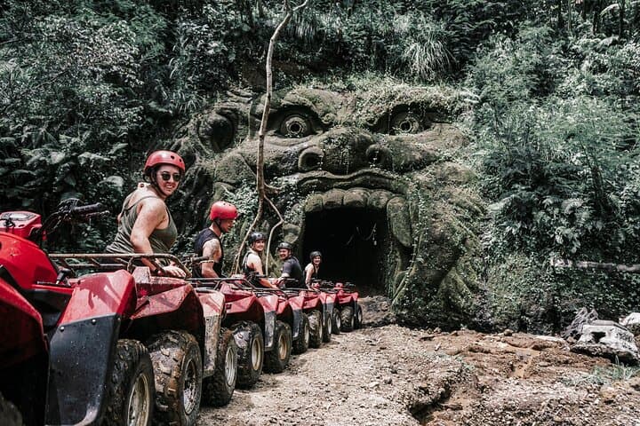 Gorilla Cave ATV Adventure — Ubud Quad Ride, Monkey Forest & Temple with Lunch