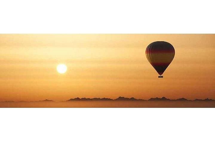 Sunrise Hot Air Balloon Over Margham Desert with Traditional Arabic Breakfast photo 4