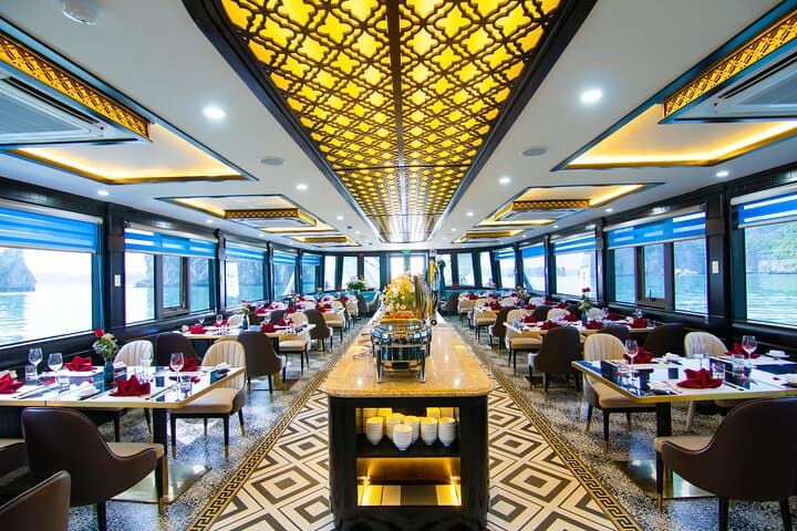 Luxury Halong Bay Day Cruise: La Casta — Sung Sot Cave, Kayak & Titop Island photo 6