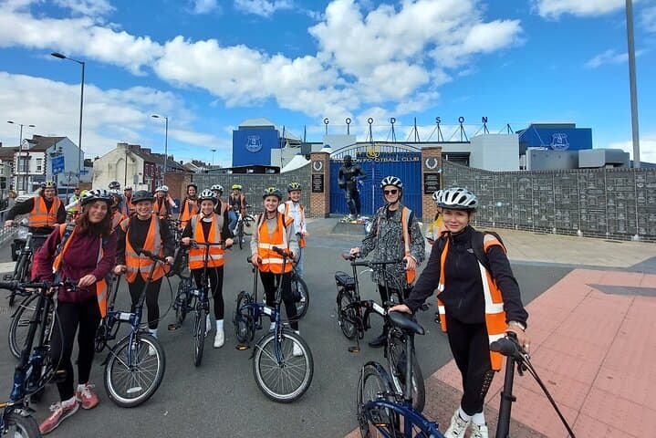 Liverpool Stadiums E-Bike Tour: Anfield, Goodison & Bramley-Moore in 3 Hours