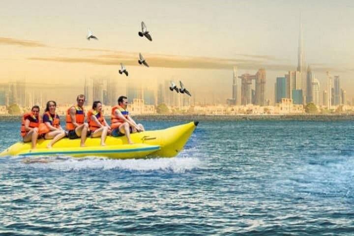 Banana Boat Ride in Dubai: 15–30 Minute High-Speed Coastal Thrill photo 4