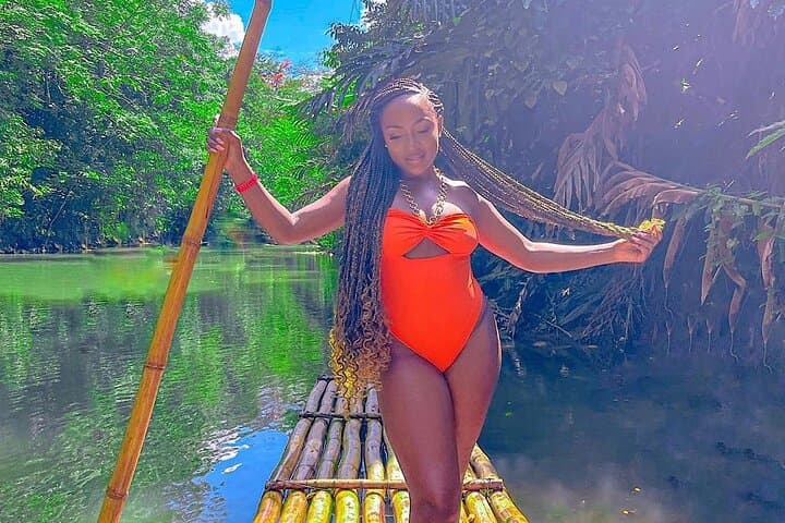 Lethe River Bamboo Rafting: Montego Bay's Relaxing River Ride with Champagne & Limestone Foot Massage photo 5