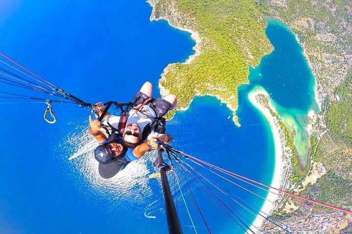 Tandem Paragliding Over Ölüdeniz: Blue Lagoon Flights from Antalya