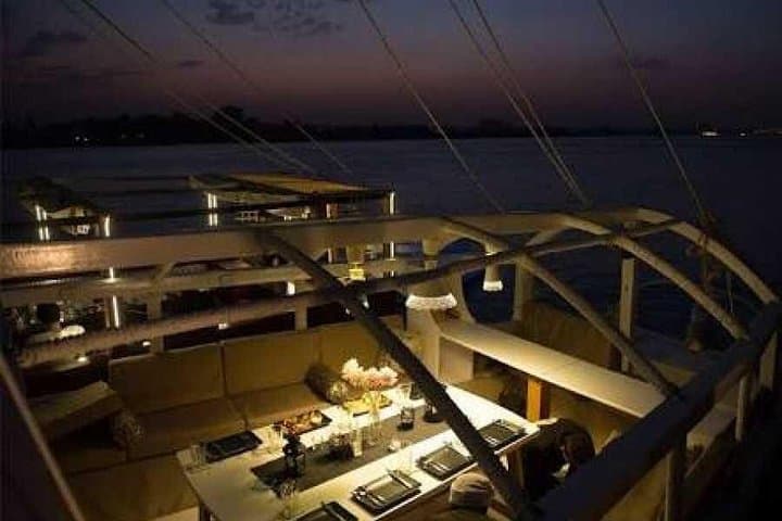 Private Cafelluca Nile Sailing Boat in Cairo — 3-Hour Nile Cruise with Meals photo 4