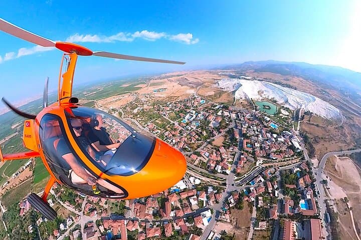 Gyrocopter Over Pamukkale & Hierapolis: Aerial Tour of Travertines and Ancient Ruins photo 1