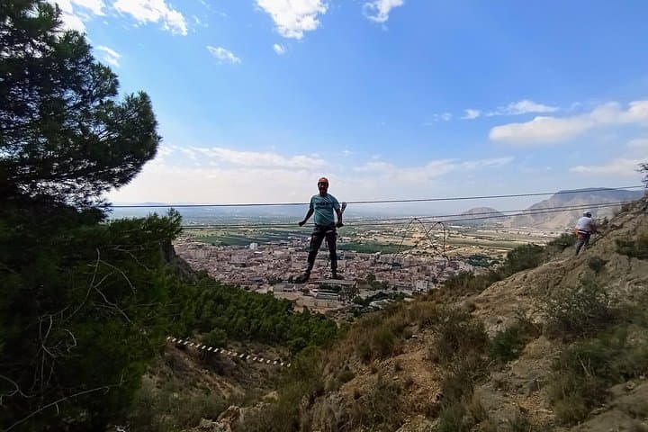 Via Ferrata Redován K2: Family-Friendly Climbing in Alicante's Limestone Crags photo 1
