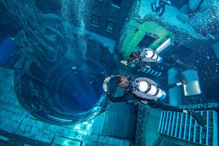 Deep Dive Dubai: Inside the World's Deepest Urban Dive Pool