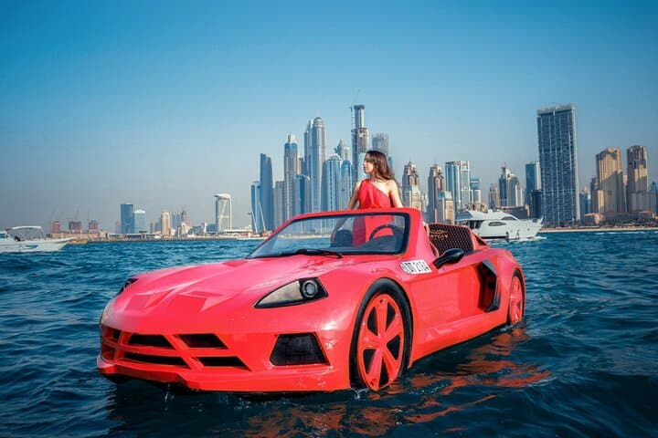 Jet Car Ride in Dubai: High-Speed Two-Seat Water Run Along the Dubai Coast photo 1